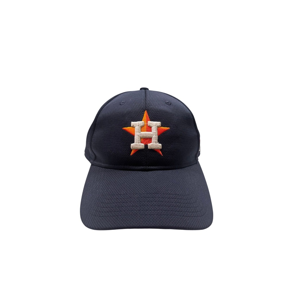 Houston Astros OC Sports Baseball Cap Mens Navy Blue Performance Mesh OSFM